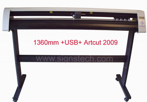 Strong 53'' usb vinyl cutting/cutter plotter+artcut+ ce