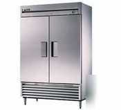 True ts-49| solid double door refrigerator 300 series|