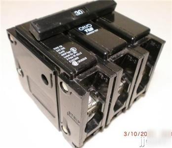 ~slightly use thomas&betts t&b TB330 30 amp 240V 3 p tb
