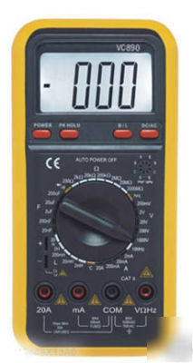 New ldb digital multimeter w/capacitance test VC890