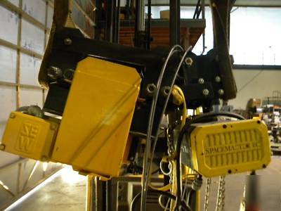 Chain hoist-r & m spacemaster,1/2 ton-electric