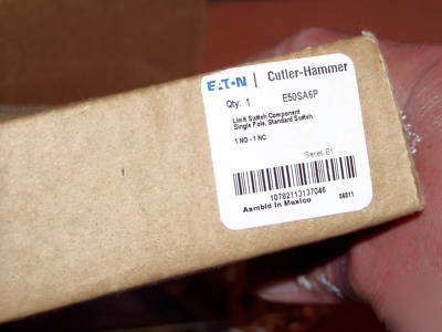 Cutler-hammer A50SA6P pre-wired limit switch 