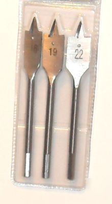 New brand 3PC wood boring spade bit set low price