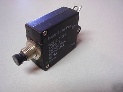 Potter & brumfield W23-X1A1G-5 thermal circuit breaker