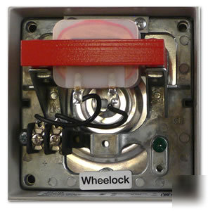 Wheelock 31T-115-s-wheelock 115 vac semi-flush ho - w/ 