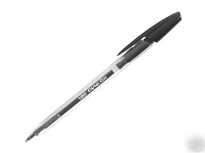 Bic cristal clic retractable ball point pen X20 blue