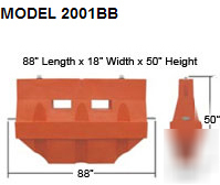 Buoyant security barriers yodock model 2001BB