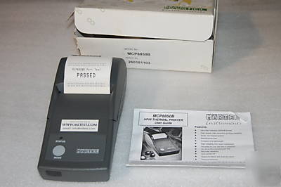 Martel thermal printer MCP8850B infra-red interface