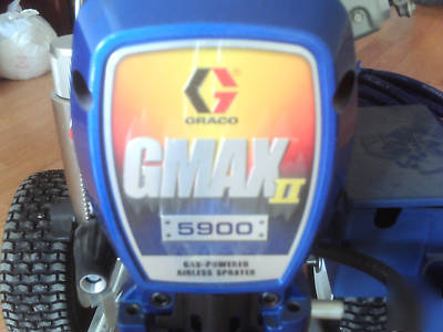 New graco g-max ii 5900 gasoline powered paint sprayer