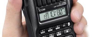 New icom ic V80 ic-V80 vhf complete two way radio 