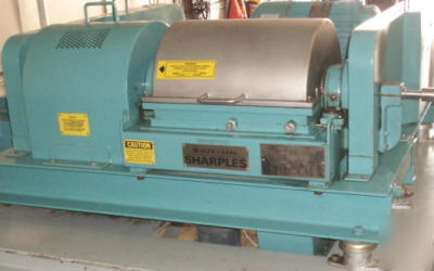 Sharples p-660 centrifuge ss decanter, stand, controls