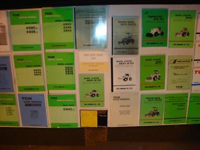  tcm wheel loader manual & other manual (large bundled)