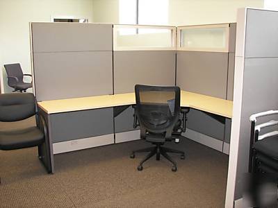 Gorgeous herman miller office cubicle stations $495.00