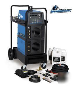 Miller 951073 maxstar 350 dc tig/stick welder complete