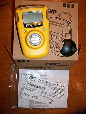 New ** ** bw gas alert clip 2 extreme H2S meter 