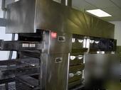 3 deck commercial conveyor pizza oven