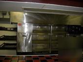 3 deck commercial conveyor pizza oven