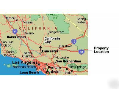 California city land on checker court sale $12,980