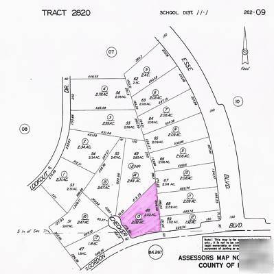 California city land on checker court sale $12,980