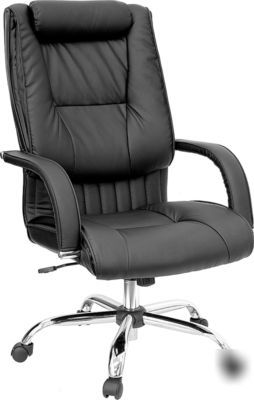 Executive leather chair for computer table office desk