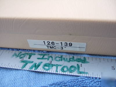 New thread micrometer mitutoyo 126-139 w/anvils ovr 900 