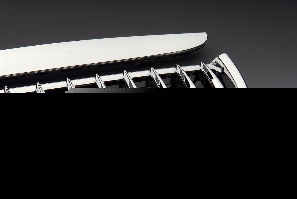 06-08 bmw E90 325 328 330 chrome/black front grille us