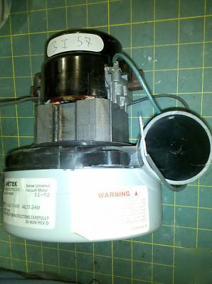 3G15 motor 220VAC from central vacuum unit vgc