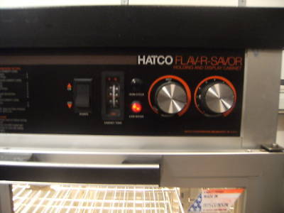 Hatco flav r savor warm holding display cabinet WFST2X