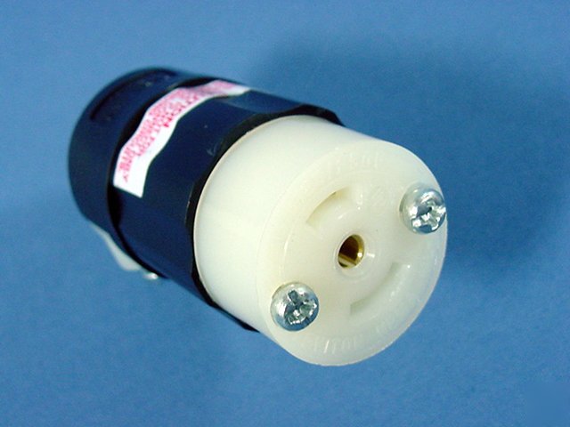 Leviton ML3 midget locking connector 15A 125/250V