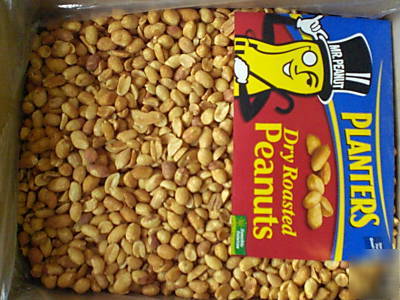 Planters dry roasted peanuts bulk vending 6.5LBS fresh