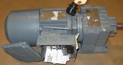 Sew eurodrive gearmotor .5 hp motor reduction drive 