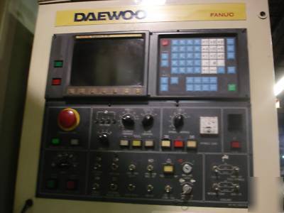 Cnc horizontal machining center 5783 hours daweoo tools