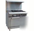 Commercial range w/ griddle