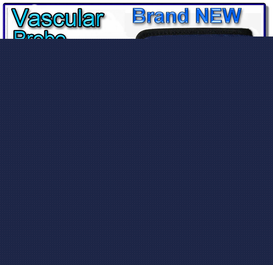 New sonotrax 2010 8MHZ vascular doppler monitor