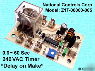 0.6~60 sec power-up control / timer ncc Z1T-00060-065
