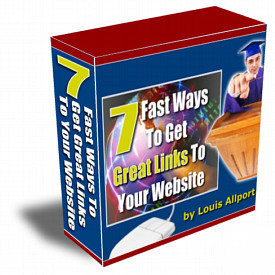 7 ways to get great links to your website - video ebook