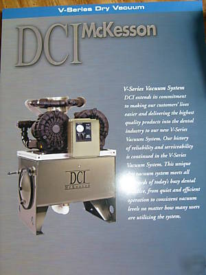 Dci/mckesson v-series dry vacuum system
