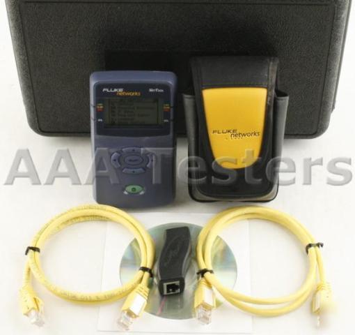 Fluke nettool 10/100 network connectivity tester inline