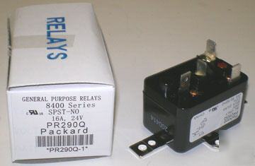 90-290 90-290Q enclosed fan relay 24V spst type 84