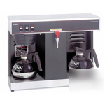 Bunn-o-matic 07400.0005 vlpf 2 warmer auto brewer blk