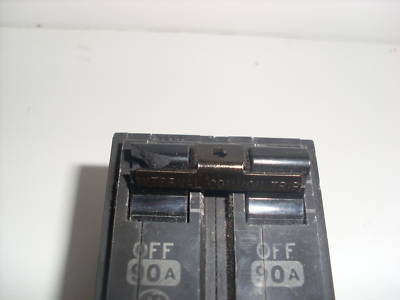 New ge THQL2190 circuit breaker, 2 pole 90 amp 