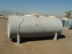 5180 gallon horizontal 316 stainless steel 