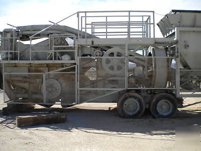 Cedarapids junior tandam jaw roll crusher