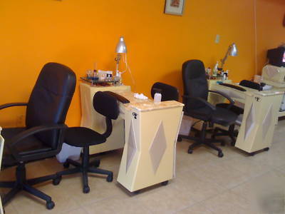 Entire nail salon equipment or business opportunity