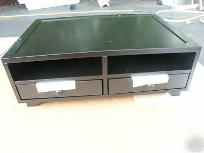 Frontgate grandin road office printer stand cabinet blk