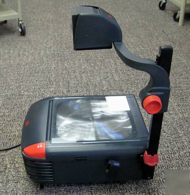 3M 1830 overhead projector w/lamp~working-fold down arm