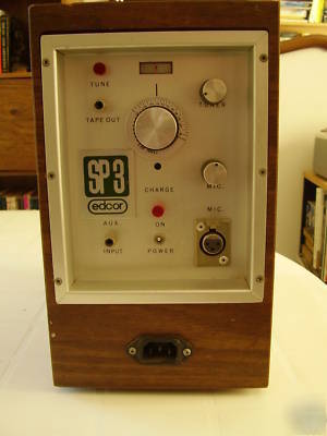 Edcor SP3- heavy duty-fm-ac/portable radio transmitter 