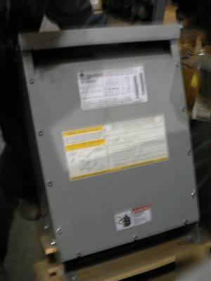 Ge industrial 15KVA transformer 480 volt to 208Y/120 v