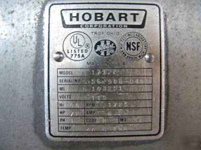 Hobart slicer meat cheese great working condition