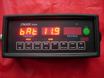 Stalker police radar gun sealed remote with cable 